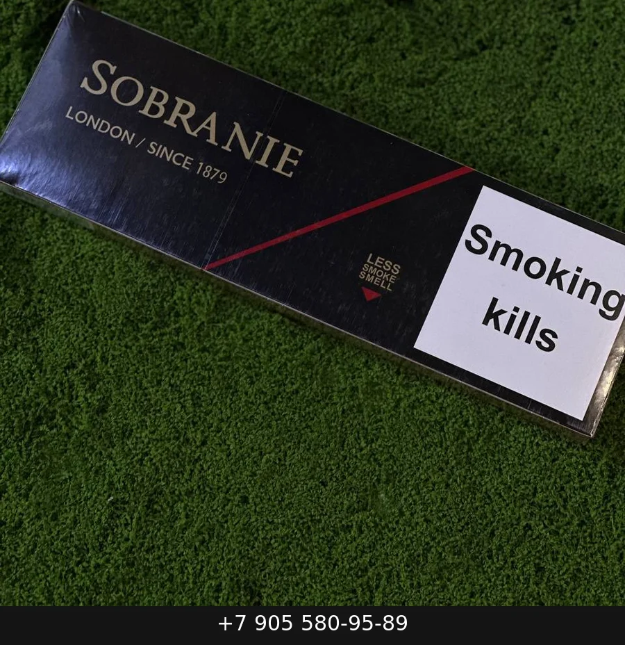 Sobranie Black King Size купить оптом — цена за блок